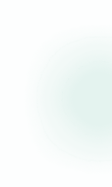 Decorative ellipse background element for wealth management services section