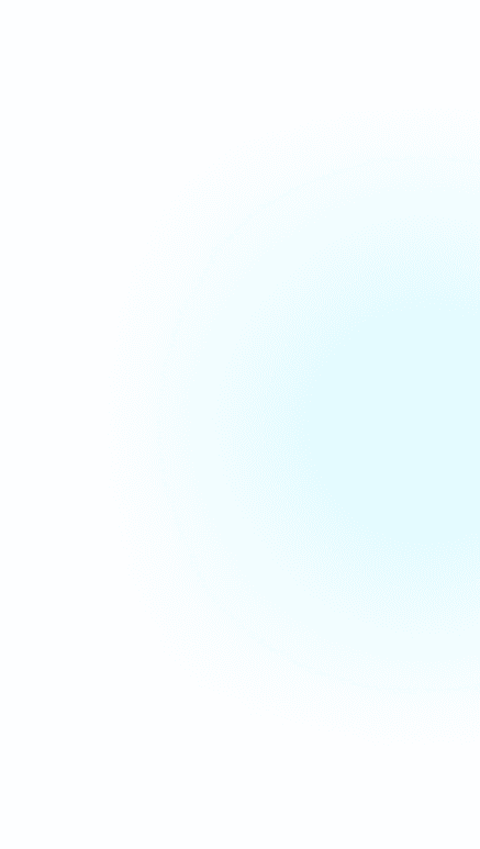 Decorative ellipse background element for wealth management services section