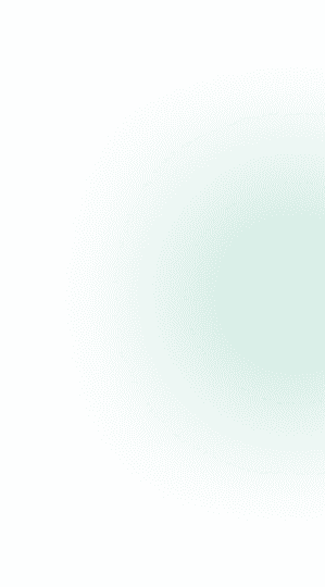 Decorative ellipse background element for mobile wealth management services section