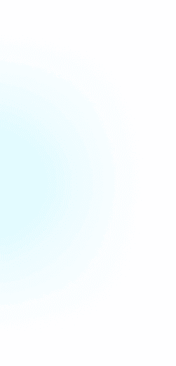 Decorative ellipse background element for mobile Agentic AI wealth management section